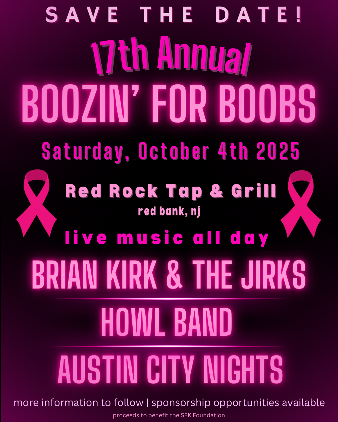 Boozin for Boobs